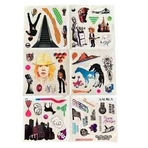 Beck The Information Album Sticker Sheet 2006